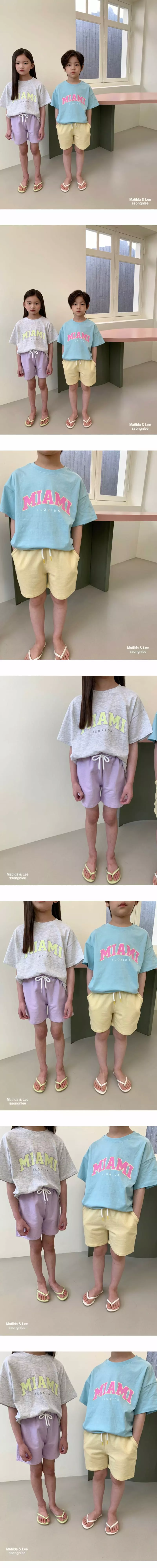 Matilda & Lee - Korean Children Fashion - #stylishchildhood - Miami Top Bottom Set