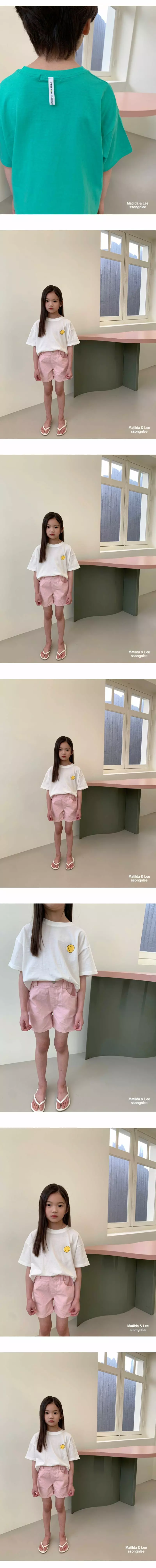 Matilda & Lee - Korean Children Fashion - #todddlerfashion - Smile Label Tee - 3