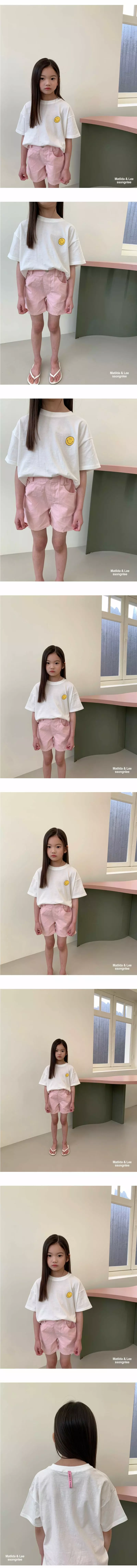 Matilda & Lee - Korean Children Fashion - #todddlerfashion - Smile Label Tee - 4