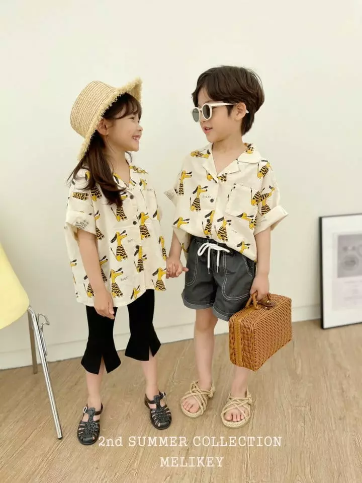 Melikey - Korean Children Fashion - #childrensboutique - Capri Slit Bootscut Pants - 9