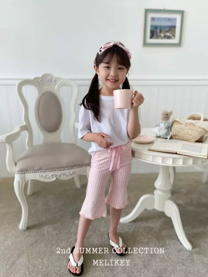Melikey - Korean Children Fashion - #childrensboutique - Macarron Bootscut Pants - 5