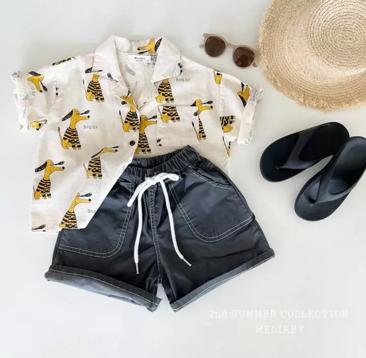 Melikey - Korean Children Fashion - #childrensboutique - Puigment Pocket Shorts - 5