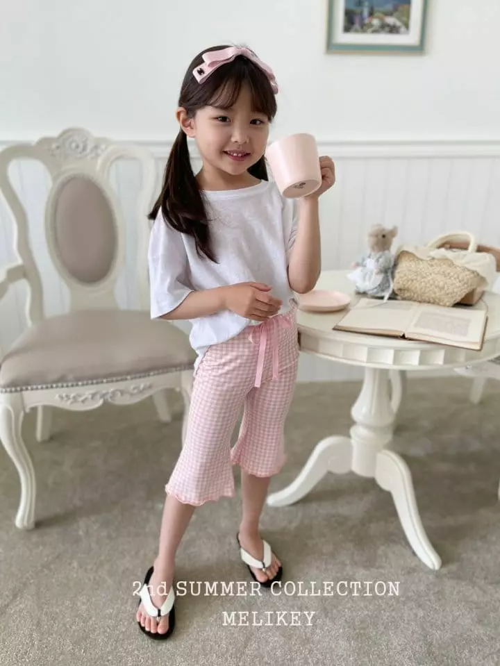 Melikey - Korean Children Fashion - #designkidswear - Macarron Bootscut Pants - 6