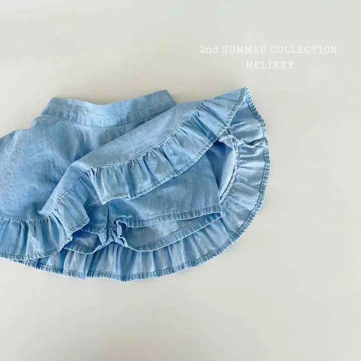 Melikey - Korean Children Fashion - #designkidswear - Plare Frill Skirt - 7