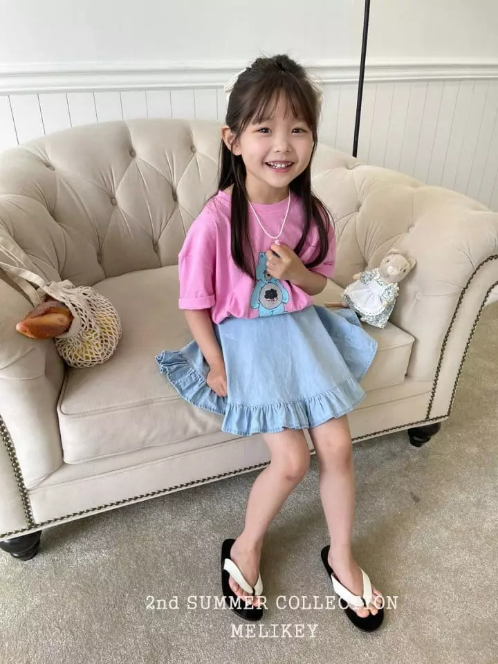 Melikey - Korean Children Fashion - #discoveringself - Plare Frill Skirt - 8