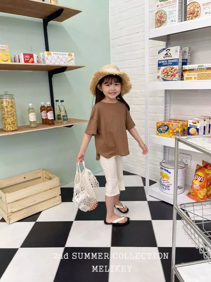 Melikey - Korean Children Fashion - #fashionkids - Piping Tee - 9