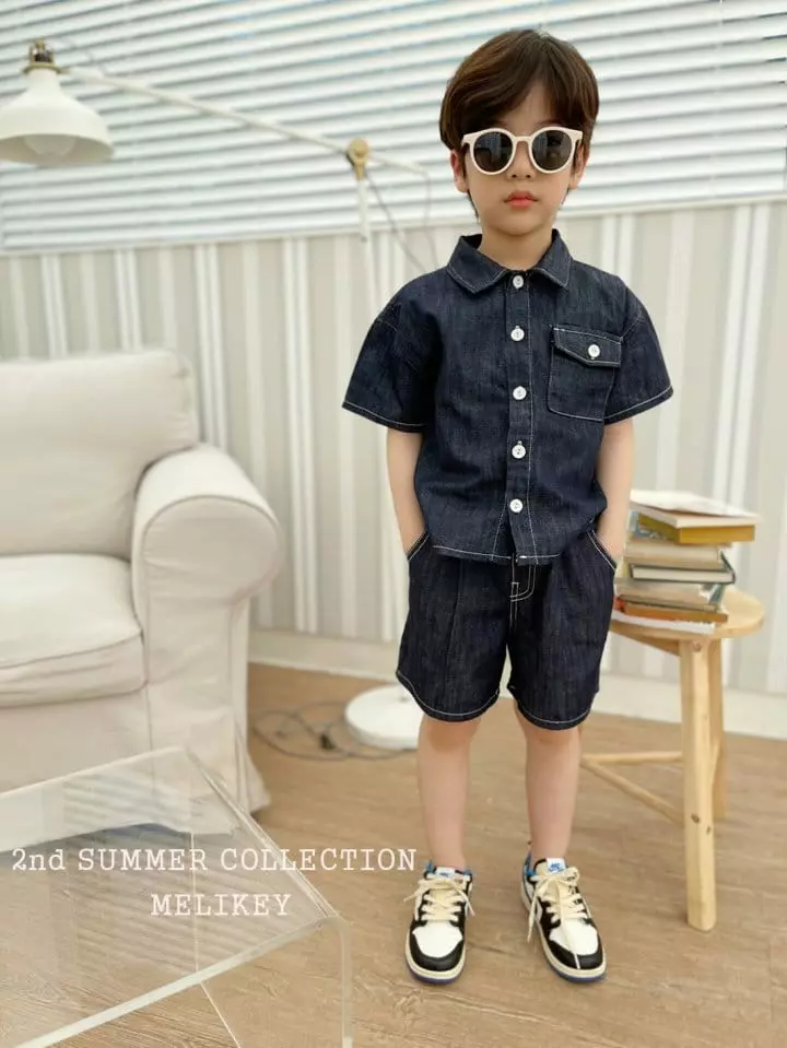 Melikey - Korean Children Fashion - #fashionkids - One Pocket Shirt