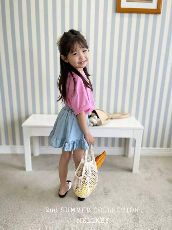 Melikey - Korean Children Fashion - #fashionkids - Plare Frill Skirt - 9