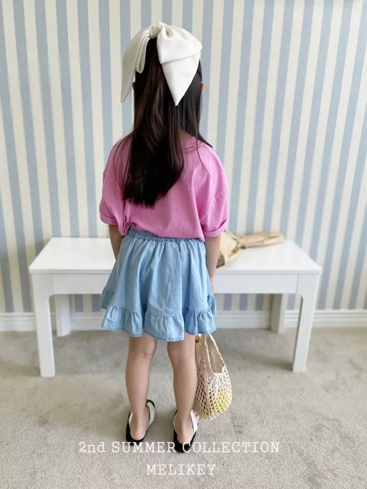 Melikey - Korean Children Fashion - #kidsshorts - Plare Frill Skirt - 10