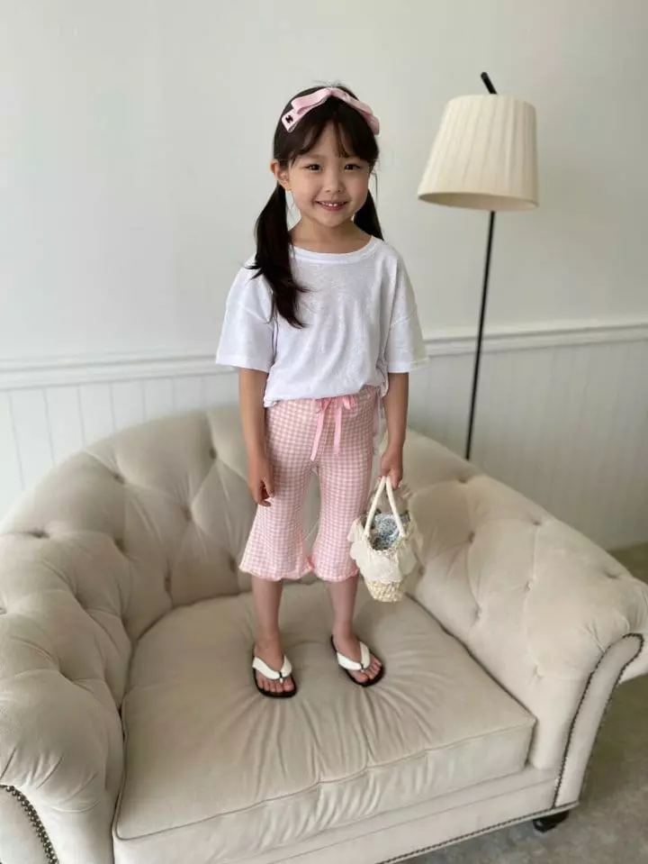 Melikey - Korean Children Fashion - #kidsstore - Macarron Bootscut Pants - 10