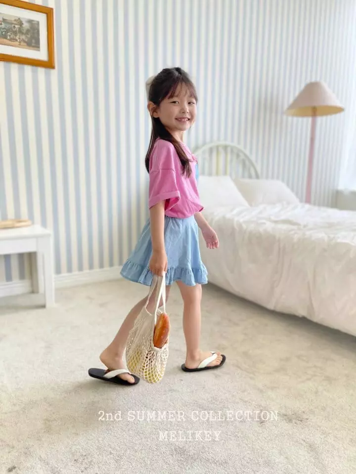 Melikey - Korean Children Fashion - #kidsstore - Plare Frill Skirt - 11