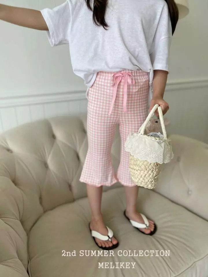 Melikey - Korean Children Fashion - #kidzfashiontrend - Macarron Bootscut Pants - 11