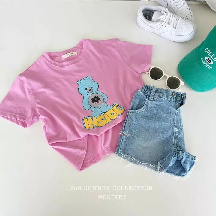 Melikey - Korean Children Fashion - #kidzfashiontrend - Inssa Bear Tee - 3