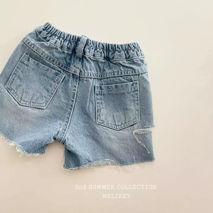 Melikey - Korean Children Fashion - #littlefashionista - Trand Cutting Shorts - 2