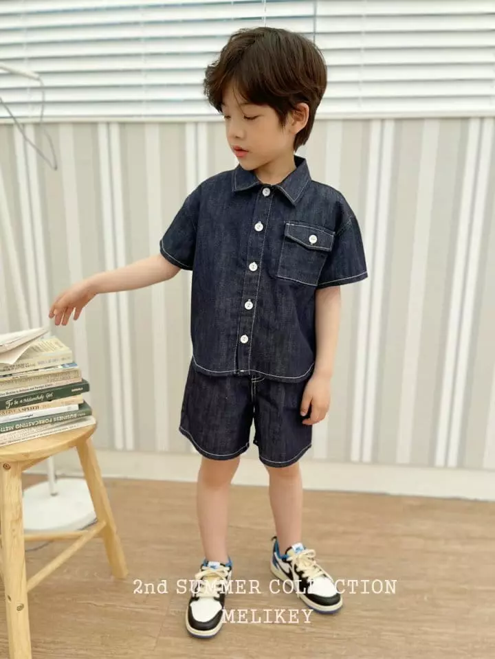 Melikey - Korean Children Fashion - #magicofchildhood - One Pocket Shirt - 7