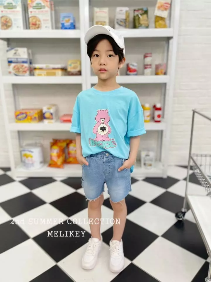 Melikey - Korean Children Fashion - #magicofchildhood - Inssa Bear Tee - 6