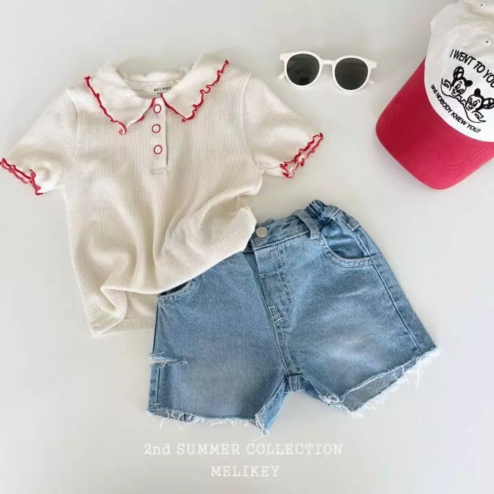 Melikey - Korean Children Fashion - #magicofchildhood - Trand Cutting Shorts - 3