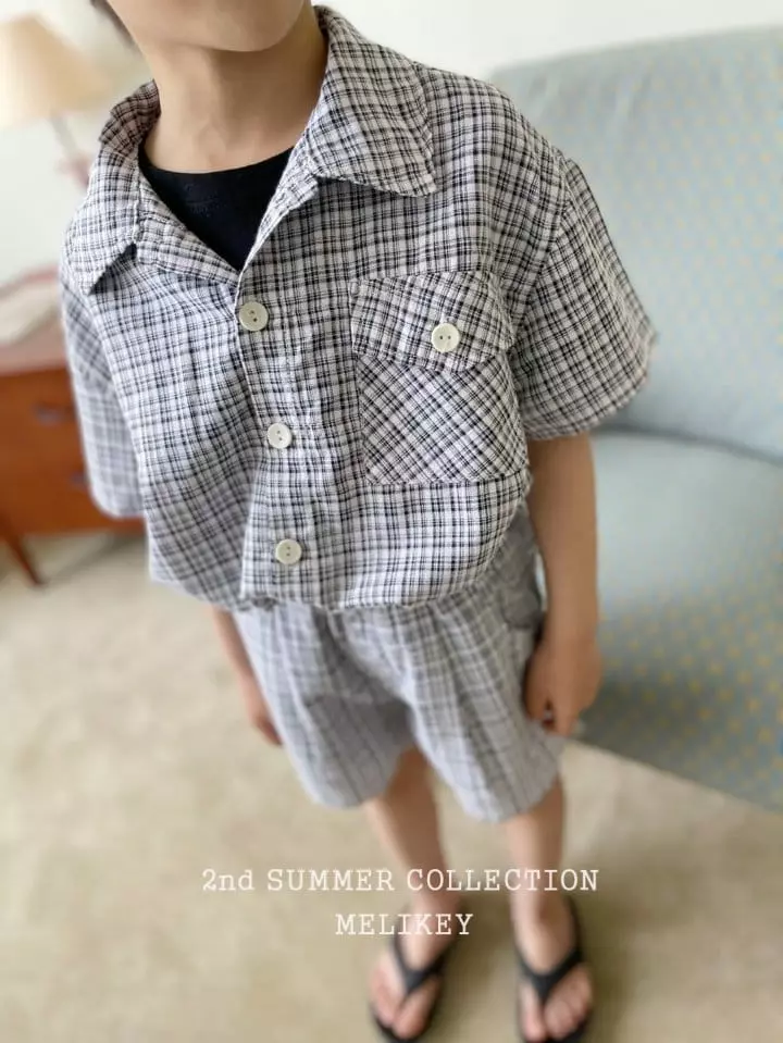 Melikey - Korean Children Fashion - #minifashionista - One Pocket Shirt - 8