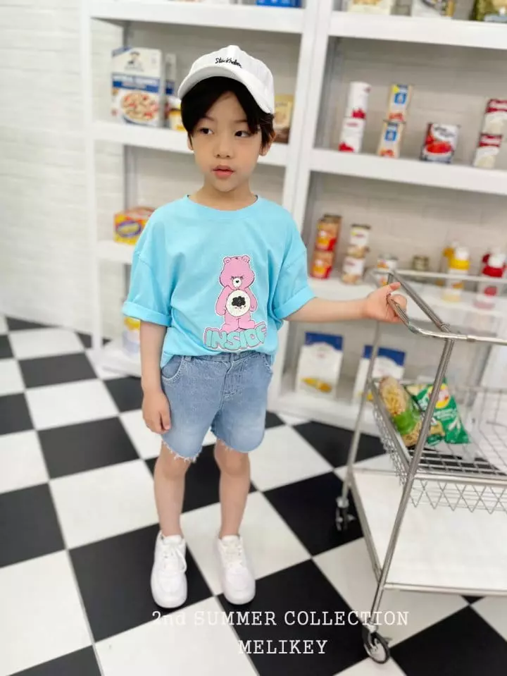 Melikey - Korean Children Fashion - #minifashionista - Inssa Bear Tee - 7