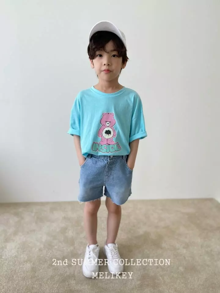 Melikey - Korean Children Fashion - #prettylittlegirls - Inssa Bear Tee - 8