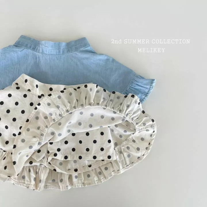 Melikey - Korean Children Fashion - #prettylittlegirls - Plare Frill Skirt