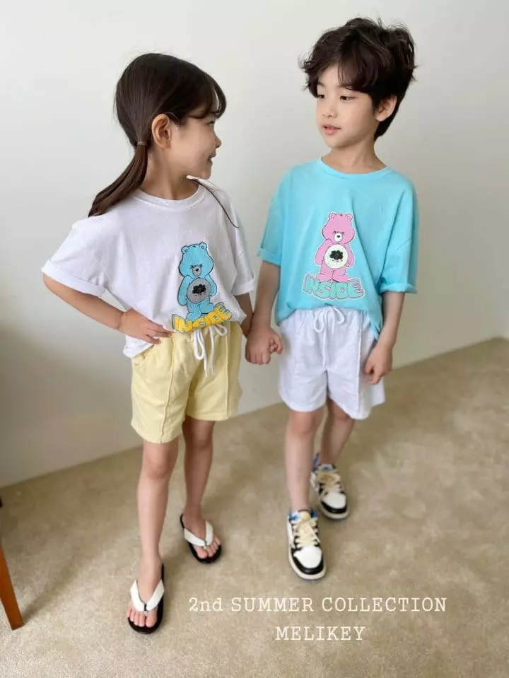 Melikey - Korean Children Fashion - #stylishchildhood - Inssa Bear Tee - 11