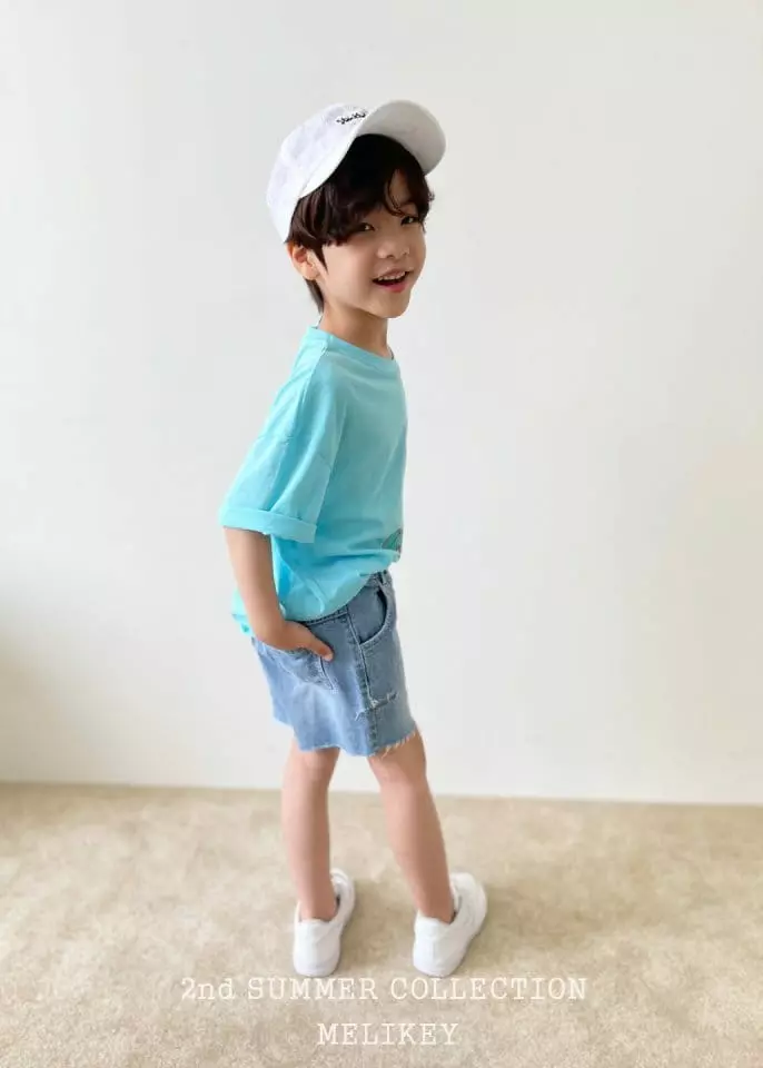 Melikey - Korean Children Fashion - #stylishchildhood - Trand Cutting Shorts - 8