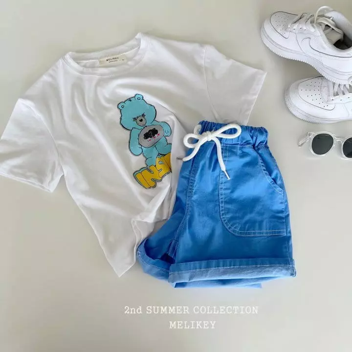 Melikey - Korean Children Fashion - #stylishchildhood - Puigment Pocket Shorts - 3