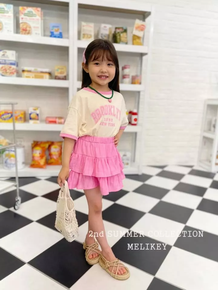 Melikey - Korean Children Fashion - #toddlerclothing - Yoru Cancan Skirt - 12