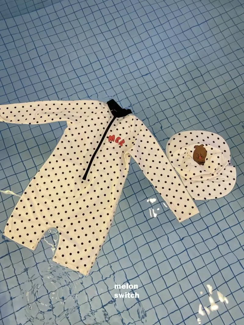 Melon Switch - Korean Children Fashion - #childofig - Mer All In One Rashgaurd