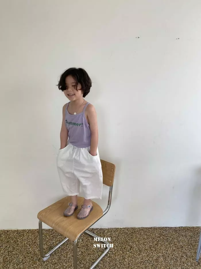 Melon Switch - Korean Children Fashion - #designkidswear - Margaret Capri Pants