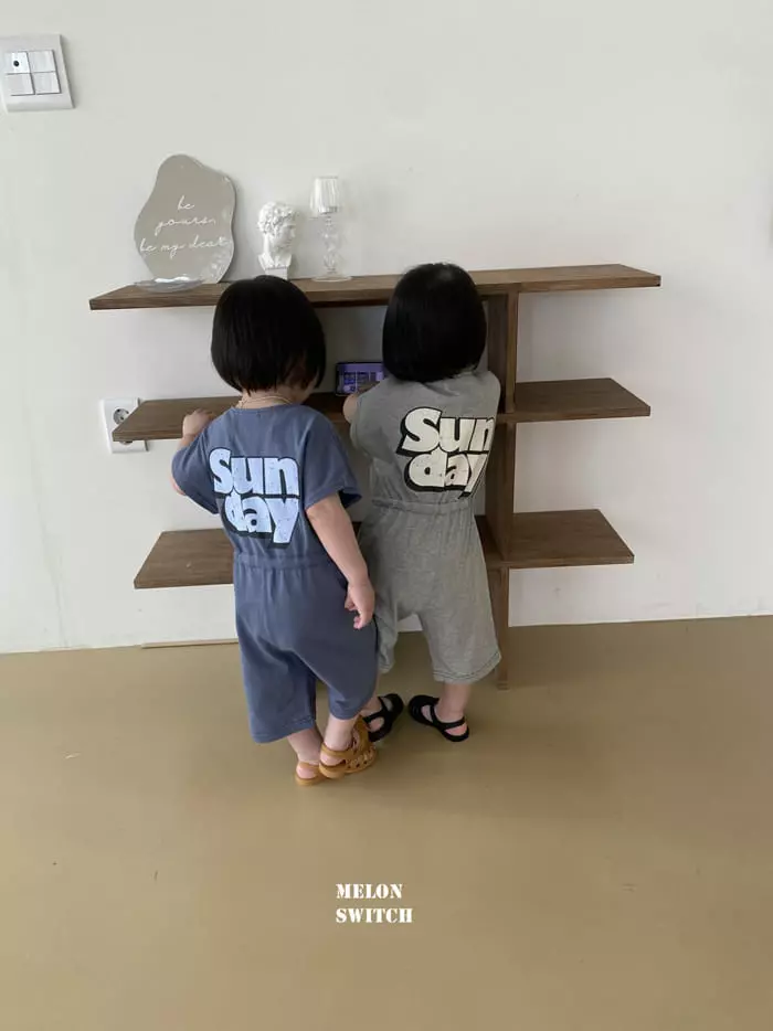 Melon Switch - Korean Children Fashion - #discoveringself - Sunday Jumpsuit