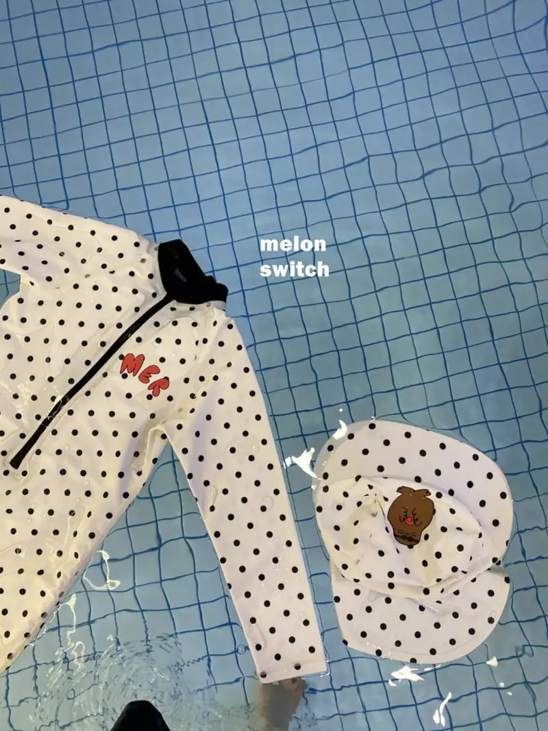 Melon Switch - Korean Children Fashion - #fashionkids - Mer All In One Rashgaurd - 5