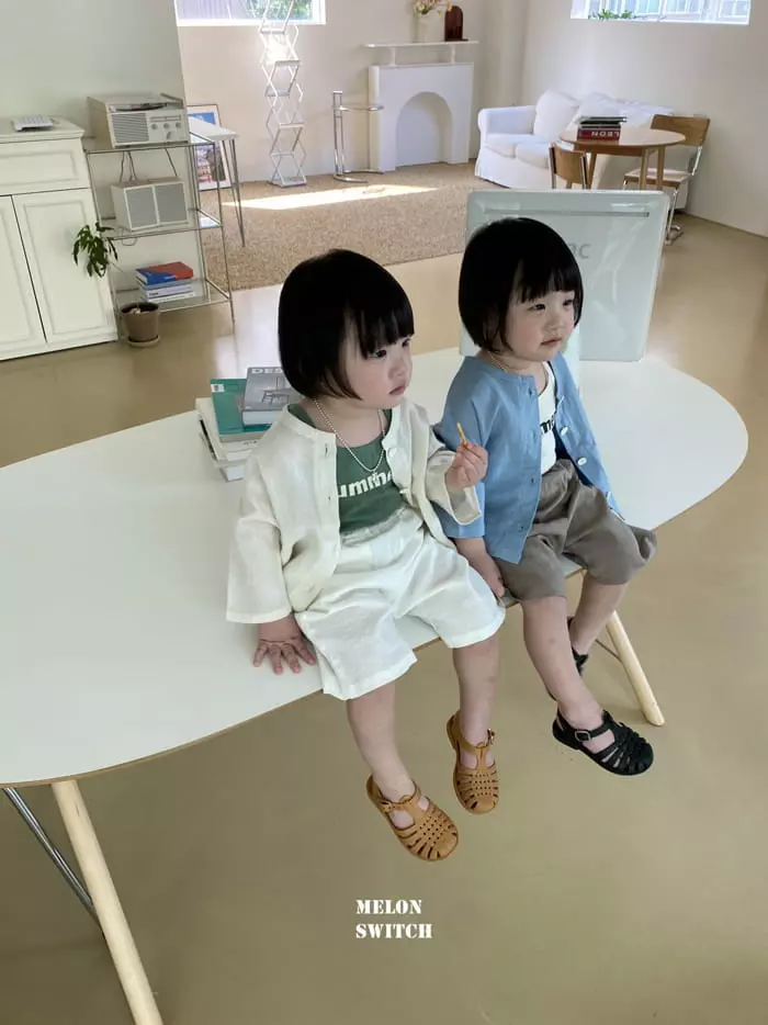 Melon Switch - Korean Children Fashion - #fashionkids - Close Cardigan - 5