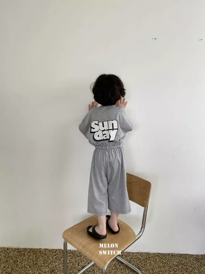 Melon Switch - Korean Children Fashion - #fashionkids - Sunday Jumpsuit - 2