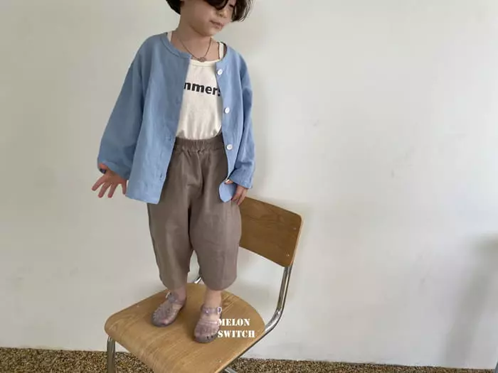 Melon Switch - Korean Children Fashion - #fashionkids - Margaret Capri Pants - 4
