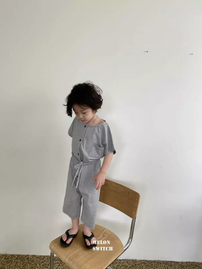 Melon Switch - Korean Children Fashion - #magicofchildhood - Sunday Jumpsuit - 8