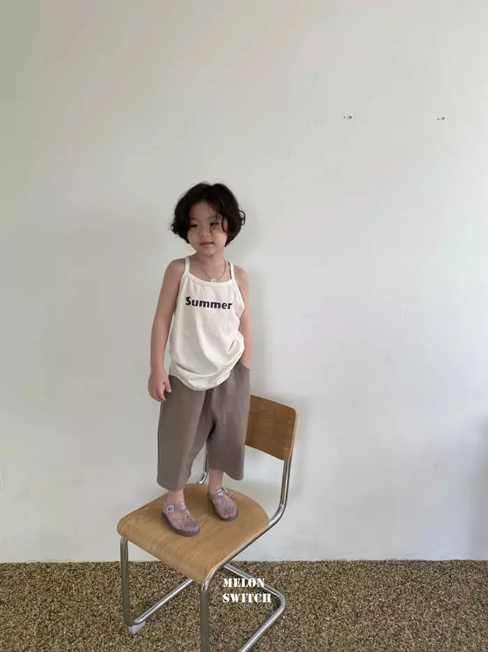 Melon Switch - Korean Children Fashion - #minifashionista - Summer String Sleeveless - 11