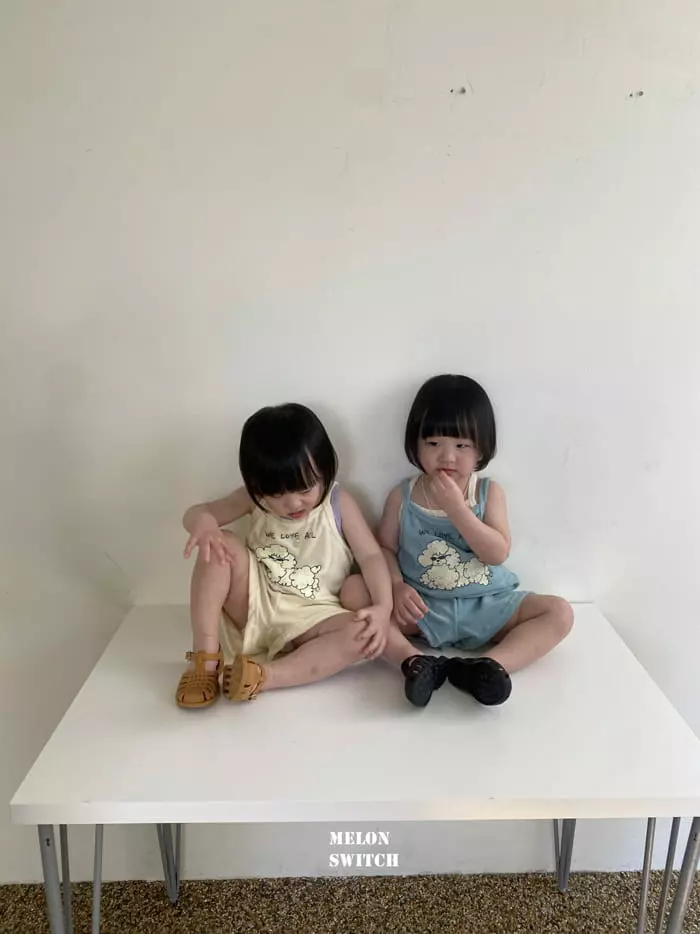 Melon Switch - Korean Children Fashion - #stylishchildhood - Poodle String Dungarees - 12