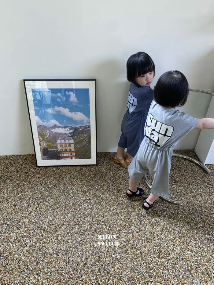 Melon Switch - Korean Children Fashion - #toddlerclothing - Sunday Jumpsuit - 12