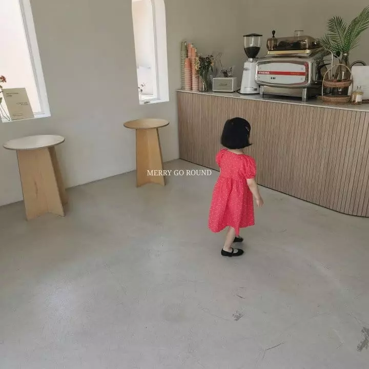 Merry Go Round - Korean Children Fashion - #kidzfashiontrend - Heart One-piece - 5