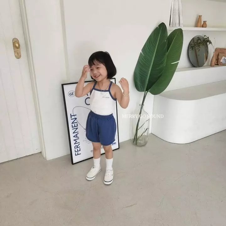 Merry Go Round - Korean Children Fashion - #littlefashionista - Sleeveless Top Bottom Set - 10