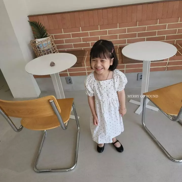 Merry Go Round - Korean Children Fashion - #minifashionista - Heart One-piece - 9