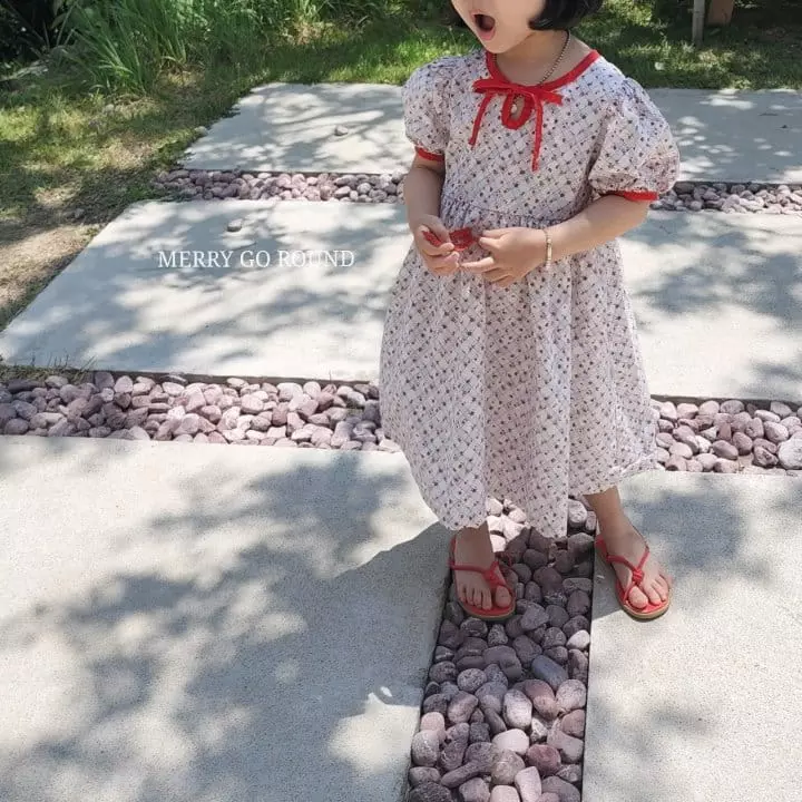 Merry Go Round - Korean Children Fashion - #prettylittlegirls - Hydi Ribbon One-piece - 11