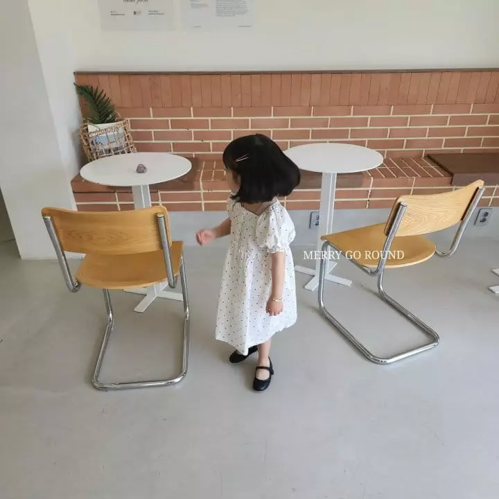 Merry Go Round - Korean Children Fashion - #todddlerfashion - Heart One-piece - 11