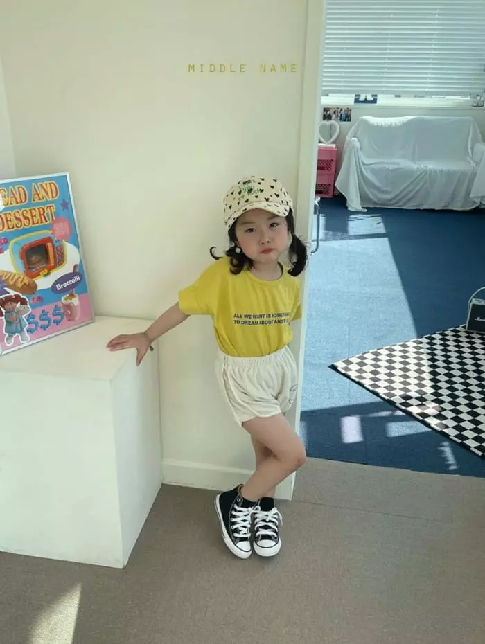 Middle Name - Korean Children Fashion - #childofig - Lettering Tee - 12