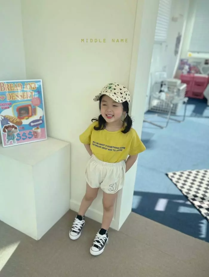 Middle Name - Korean Children Fashion - #childofig - Terry Piping Shorts - 11