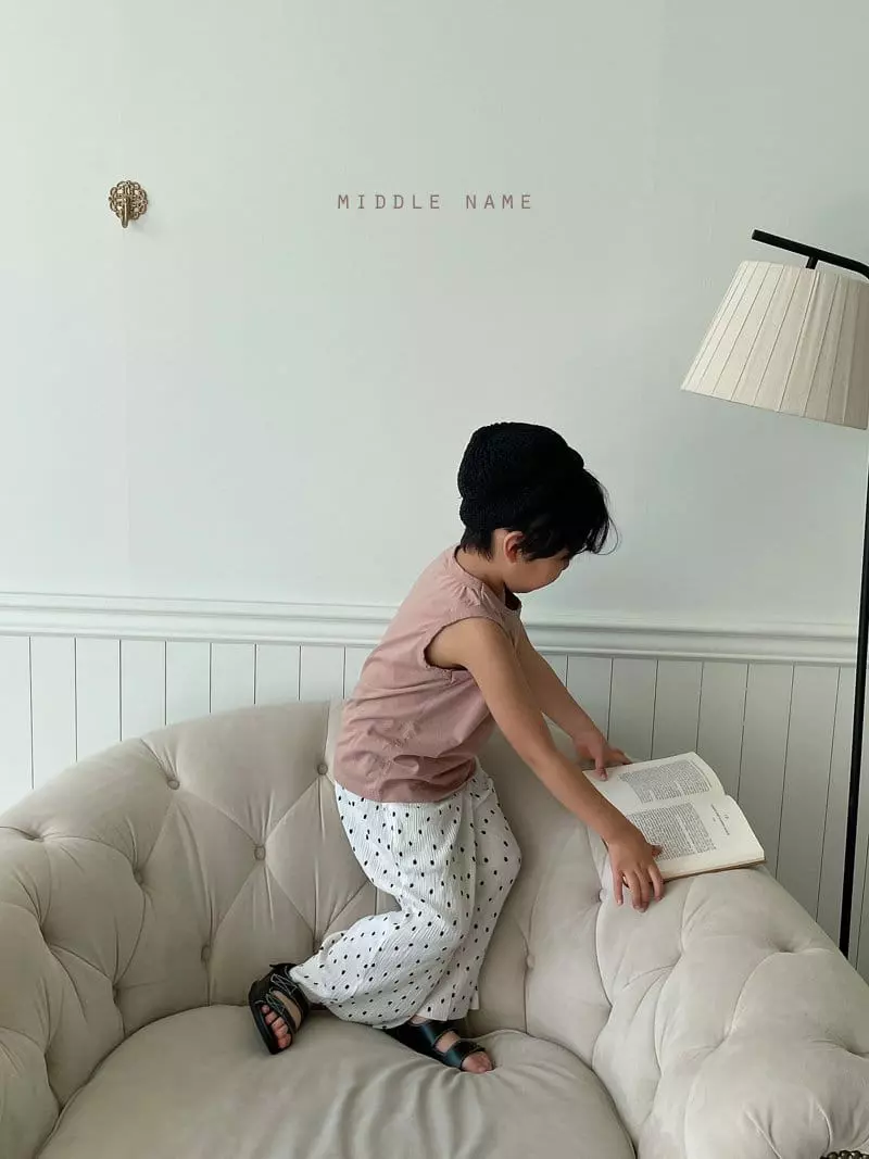 Middle Name - Korean Children Fashion - #childofig - SOLO Sleeveless - 6