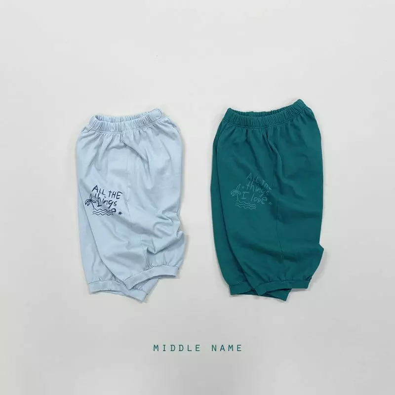 Middle Name - Korean Children Fashion - #childofig - Summer Pants - 2