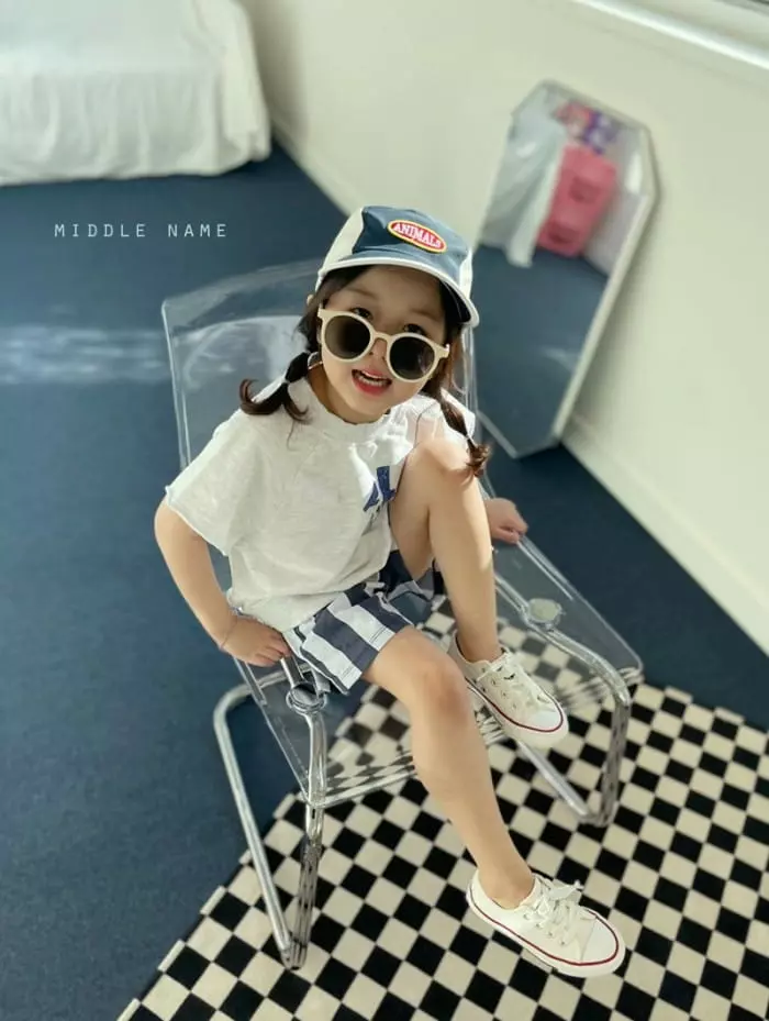 Middle Name - Korean Children Fashion - #childrensboutique - Stripes Shorts